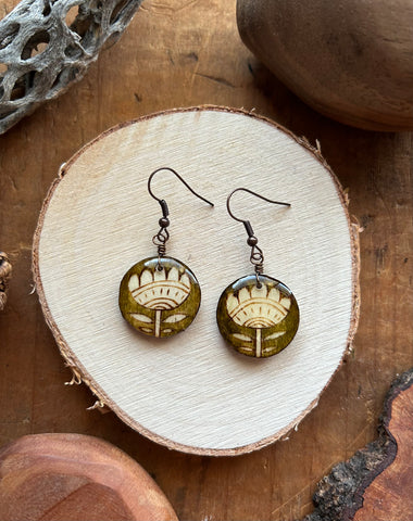 Little Funky Flowers Moss