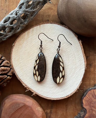 Goddess Earrings Brown