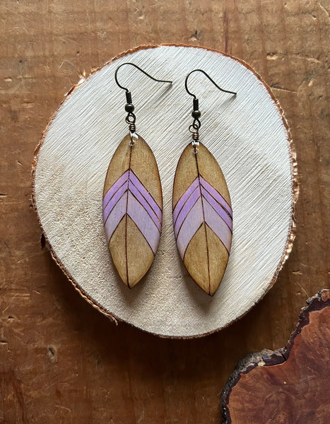 BIG Lavender Feathers