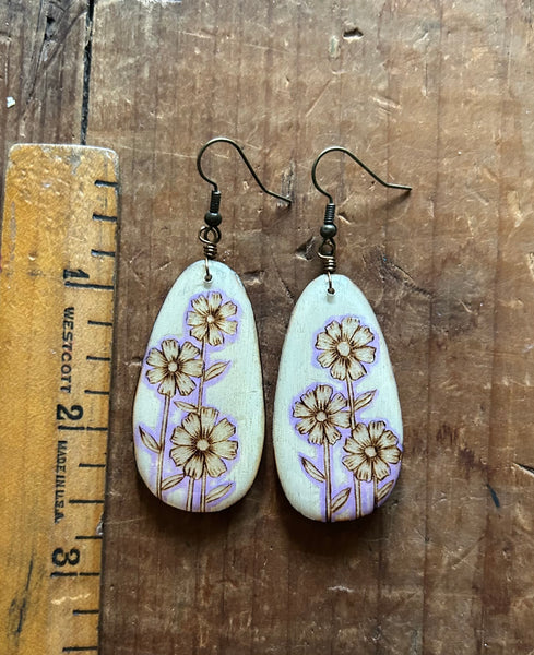 BIG Purple Florals