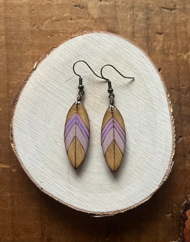 Purple Feathers