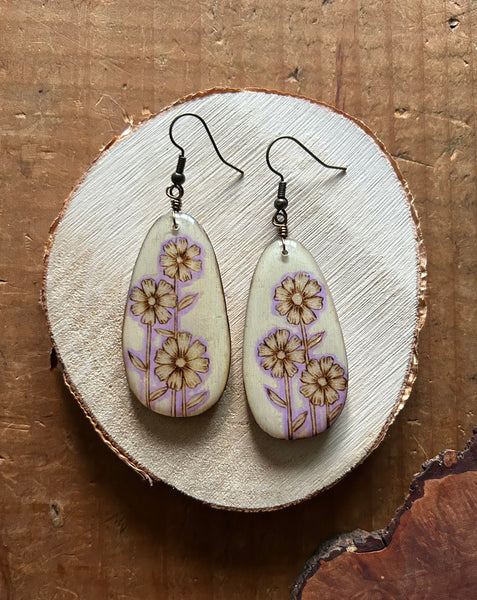 BIG Purple Florals