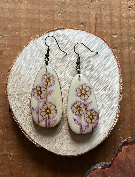 BIG Purple Florals