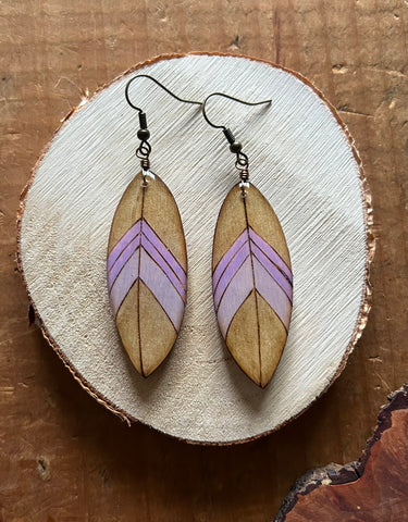 BIG Lavender Feathers
